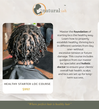 Healthy Starter Loc Certification Course